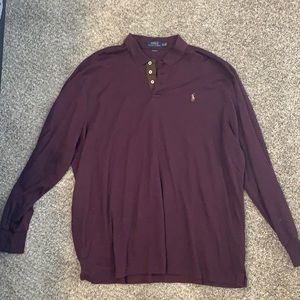 XXL Polo Ralph Lauren Long Sleeve Henley. Barely worn
